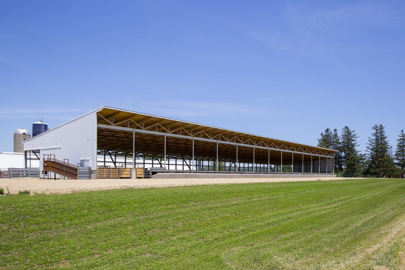 Brad Mapes_Slatted Facility_Monoslope Beef Barn