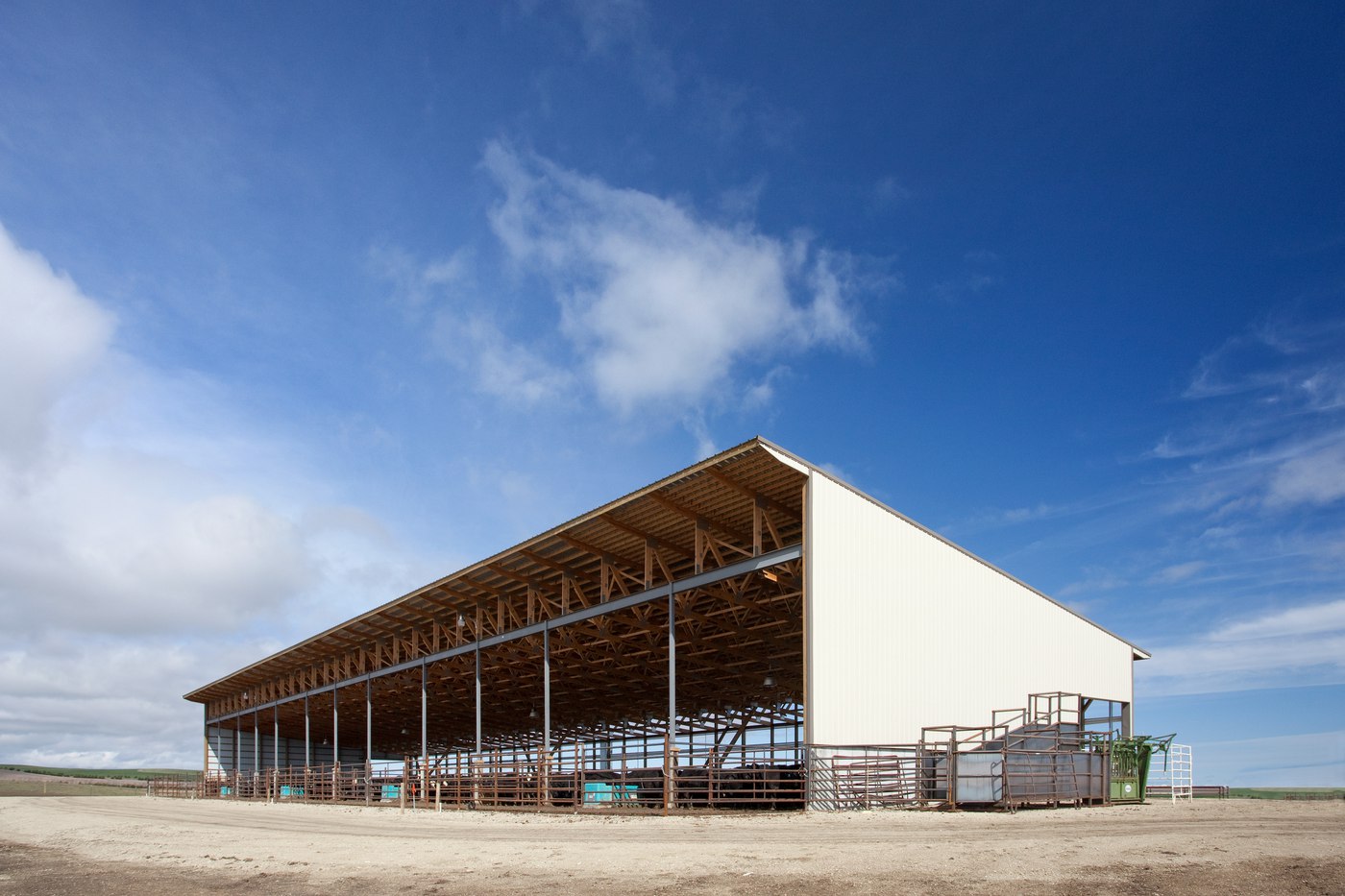 Bruce Nielsen_PacSlat Facility_Monoslope Beef Barn