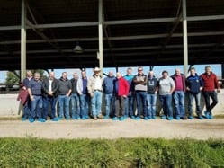 Irish Farmers Visit IL Beef Farm_Summit Livesetock Facilities