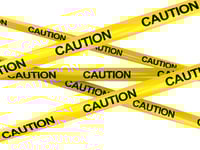 caution tape, hydrogen sulfide gases, monoslope beef barns