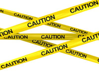 caution tape, hydrogen sulfide gases, monoslope beef barns